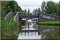 Marina entrance near Endon in Staffordshire