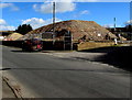 Mounds of rubble, Bouncers Lane, Cheltenham