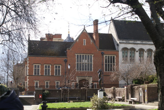 View of Crosby Hall from Ropers Gardens