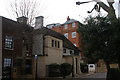 View of an unusual house on Glebe Place