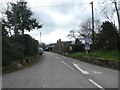 Road to Frodesley church