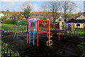 Colourful playground in Machen