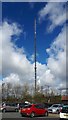 Comms mast beside Membury Services