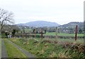 The border village of Forkhill viewed from Co Louth