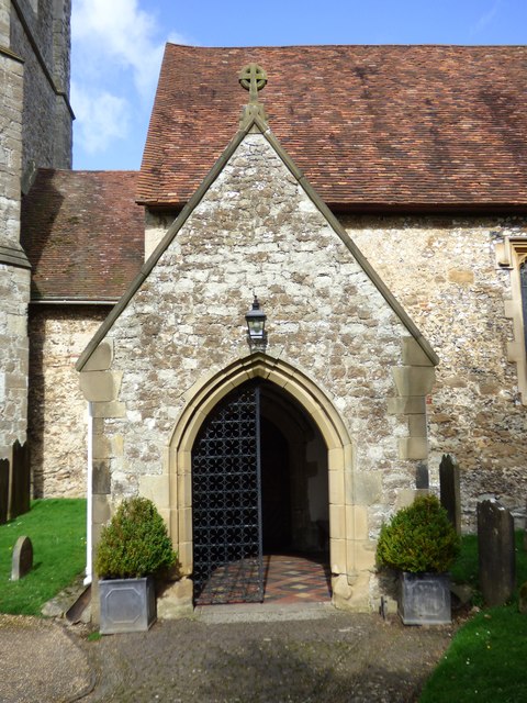 St Botolph's Church Door in Chevening