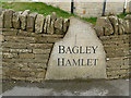 Name stone for Bagley Hamlet