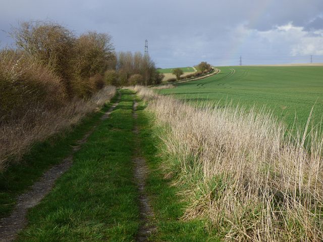 Byway And Farmland Grafton © Andrew Smith Geograph Britain And Ireland