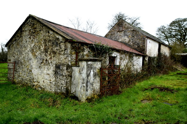 Derelict farm buildings, Tullylinton