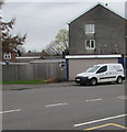 Machen Pharmacy van parked in Laurel Road, Bassaleg