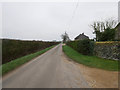 TF8905 : Looking easterly down country lane by David Pashley