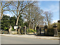 Entrance to West Royd Park, Farsley