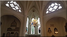TQ3181 : Interior of St Bartholomew the Less, London by Christine Matthews