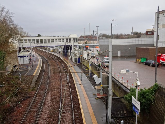 Hamilton Central railway station, Lanarkshire