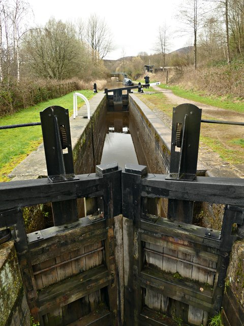 Lock 8W on the Huddersfield Narrow Canal
