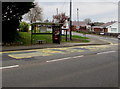 Caerphilly Road bus stop and shelter, Bassaleg