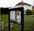 Graig Community Council noticeboard, Bassaleg