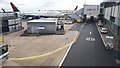 TQ0675 : Heathrow Terminal 3 apron scene by David Martin