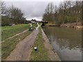 Huddersfield Narrow Canal looking towards The Roaches Lock Inn