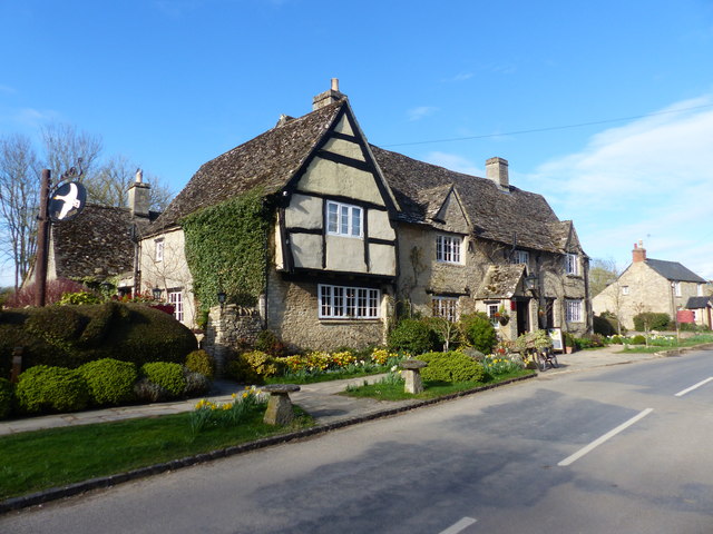 The Swan Hotel at Minster Lovell © Ruth Sharville :: Geograph Britain ...