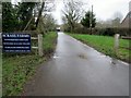 Bridleway/ Lane to Lee Park House