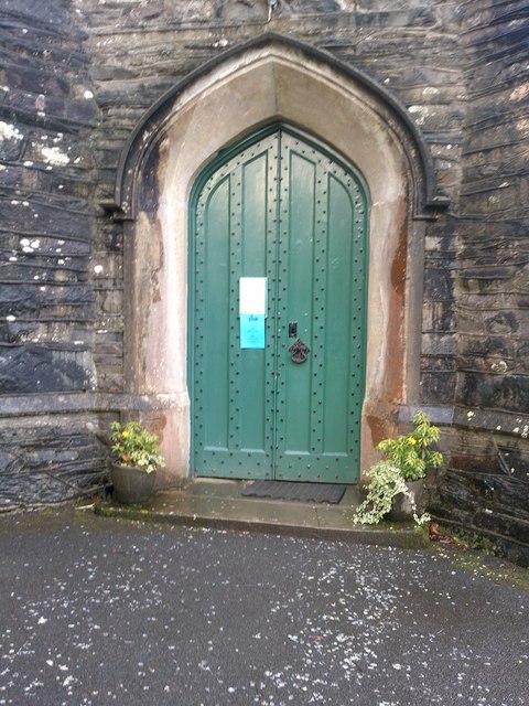 Rydal Church - Door in church tower