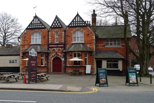 The Romiley Arms © JThomas :: Geograph Britain and Ireland