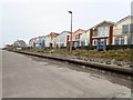 Sea front houses at Tywyn