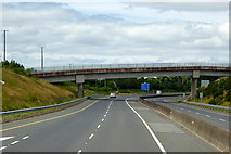 S5625 : Bridge over the M9 near to Ballylusky by David Dixon