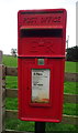 SJ4917 : Close up, Elizabeth II postbox on Ellesmere Road by JThomas