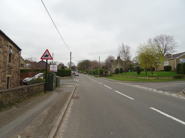 Marple Road (A626), Charlesworth, Glossop