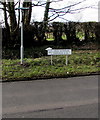 Heol Hirwaun/Hirwaun Road name sign, Aberdare