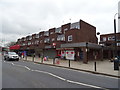 Post Office and shops on Compstall Road, Romiley