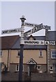 Old Direction Sign - Signpost by the A359, Marston Magna