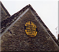 Old circular AA Sign on Church Row, Langford