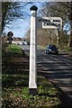 Old Direction Sign - Signpost by Kingston Road, Iford