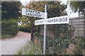 Old Direction Sign - Signpost by Whitecross, Drayton