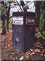 Old Guide Stone by Slaid Hill, Wigton Lane, Scarcroft parish