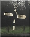 Old Direction Sign - Signpost by Dunsfold Road, Plaistow