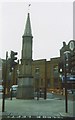 TQ3389 : Old Wayside Cross by the A10, Tottenham High Street by Milestone Society