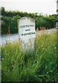 Old Guide Stone by the B3254, Trefursdon, North Hill