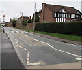 Zebra crossing across Marshfield Road, Marshfield