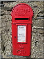 SH9336 : GR postbox In Llanfor village by John S Turner