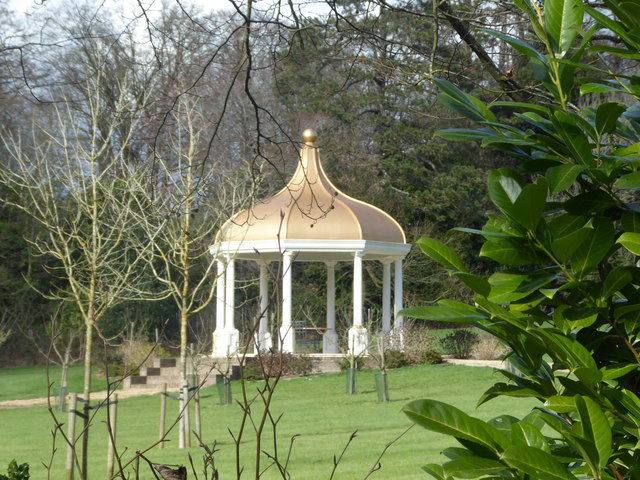 Private bandstand at Fairhill