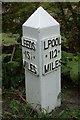 Old Milemarker by the Leeds & Liverpool Canal, Dubb Bridge, Ferncliffe