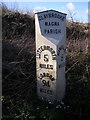 Old Milepost by Main Road, Claybrooke Magna
