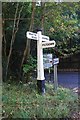 Old Direction Sign - Signpost by Snatts Road, Uckfield