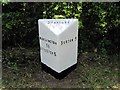 Old Milepost by the B5017, Stubby Lane, Draycott in the Clay