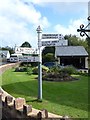 Old Direction Sign - Signpost by the A39, Washford