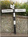 Old Direction Sign - Signpost by Britten