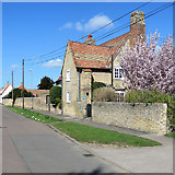 TL4860 : Fen Ditton: Home Farmhouse in early spring by John Sutton